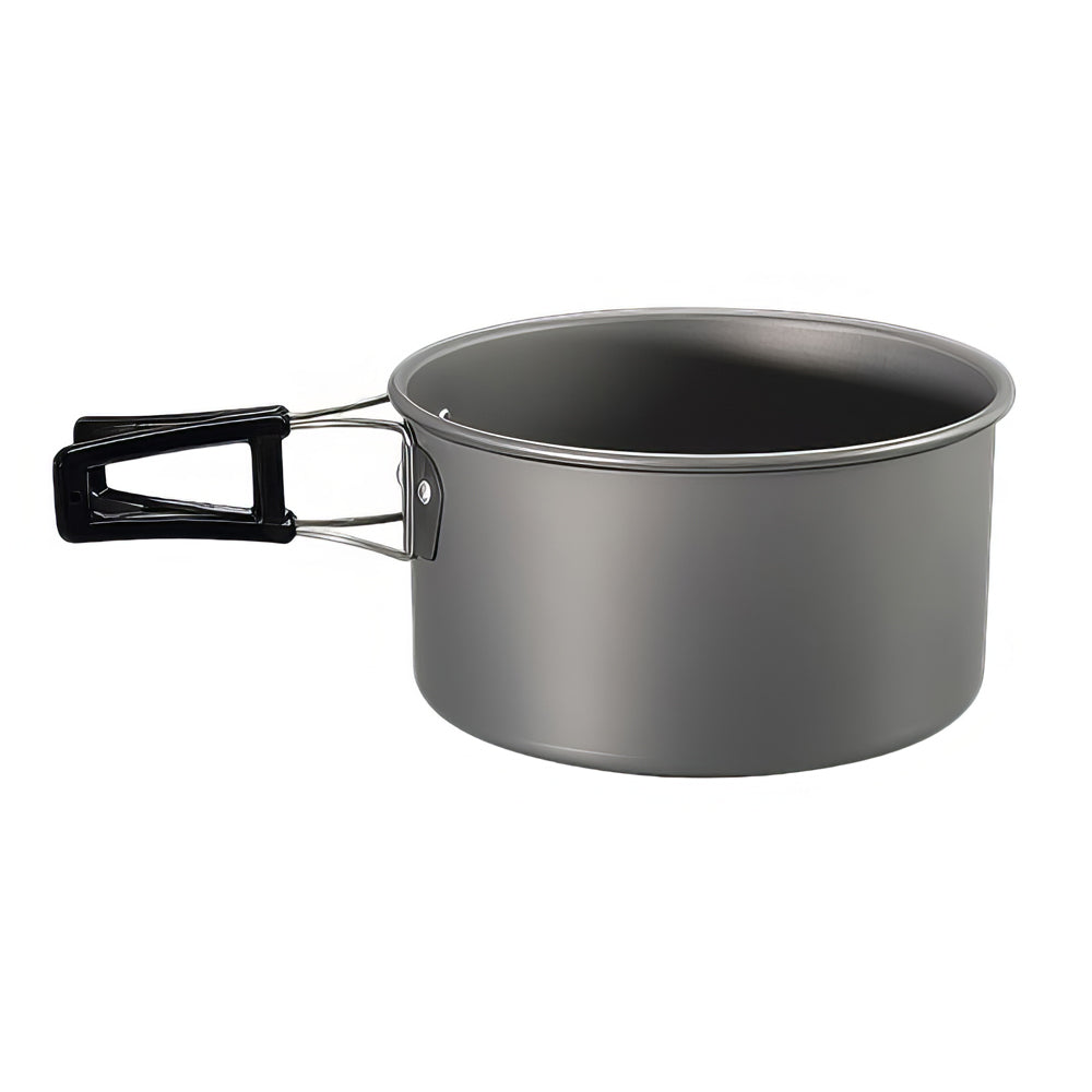 Portable Camping Cookware Set with 2 Cups and Utensils