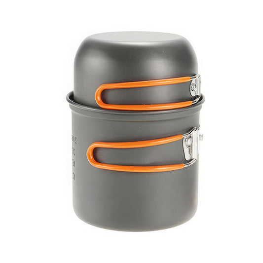 Lightweight Aluminum Cookware Kit for 1-2 People