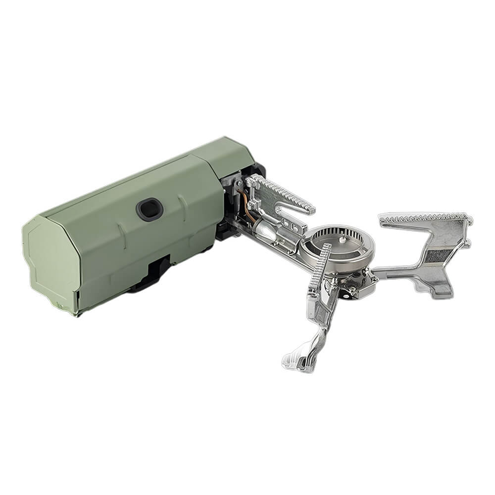 Portable 2600W Camping Stove with Foldable Frame and Storage Bag